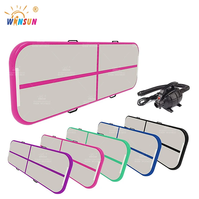 Factory price GYM Airtrack Gymnastics Mat AirTrack Inflatable Air Floor Mat acrobatics air tracks