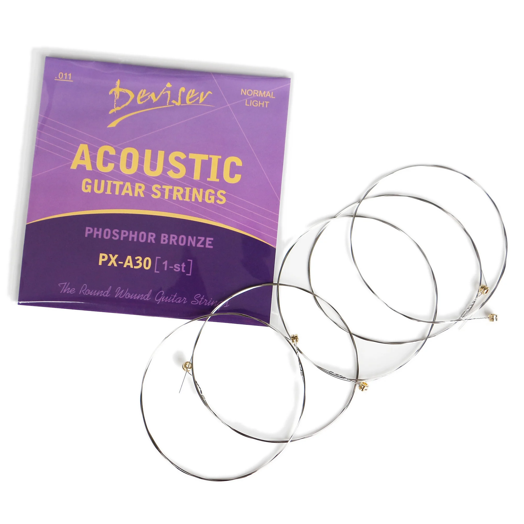 Factory direct wholesale bulk acoustic guitar strings set