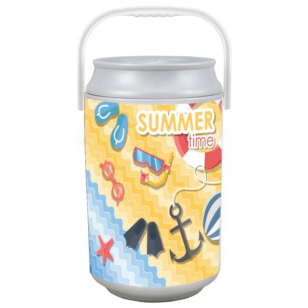 HS пластик может охладительный ящик (1 2 5 галлонов) ледяного ящика для продвижения или кемпинга на открытом воздухе охлаждения ведерко со