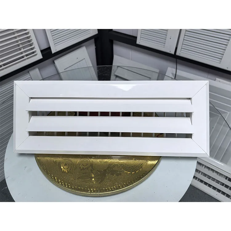 Factory Directly Supply Ventilation PVC Exhaust Air Conditioning Ceiling Wall Vent Electric Grille Removable Grilles