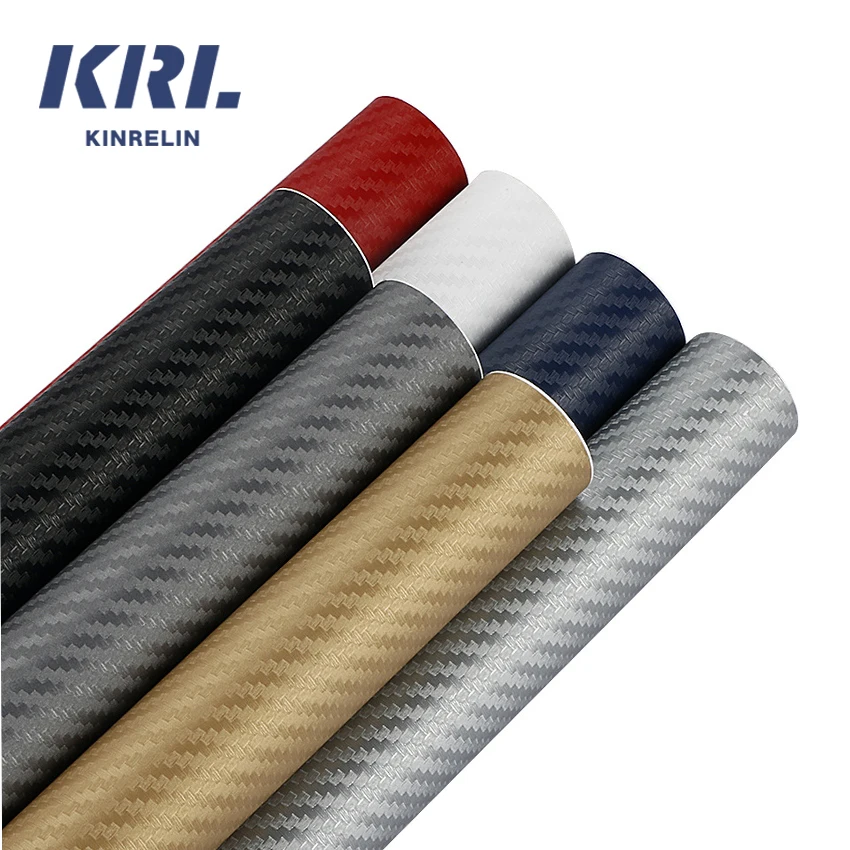 3D Carbon Fiber Self Healing Car Wrap Vinyl Film Cover Wrapping