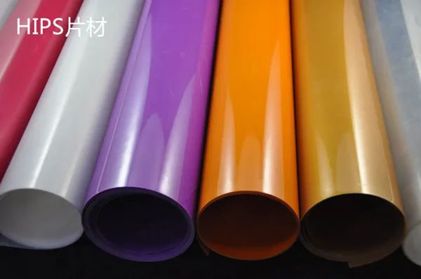 Food Grade Transparent Clear Ps Plastic Hips Sheet In Roll For Thermoforming