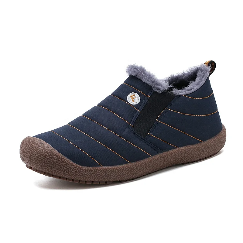 
Wholesale Waterproof Fashion Winter Snow Boots Warm Fur Ankle Men Shoes Sneakers For Men Tennis Masculino Male shoes 