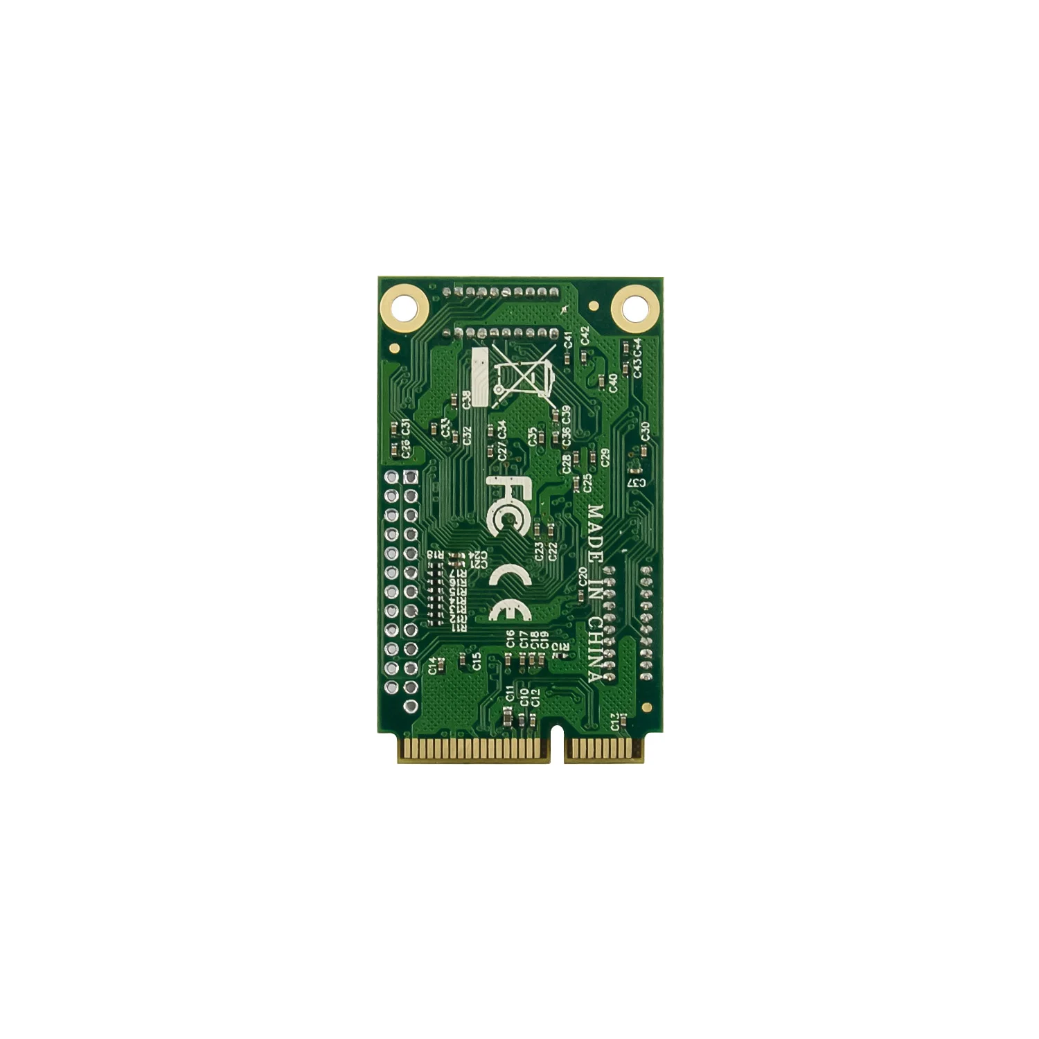 ST342 Mini PCIE CH384L 4S DB-9 RS232 Serial Port Card Industrial Grade Serial COM1 Port Expansion Adapter Card