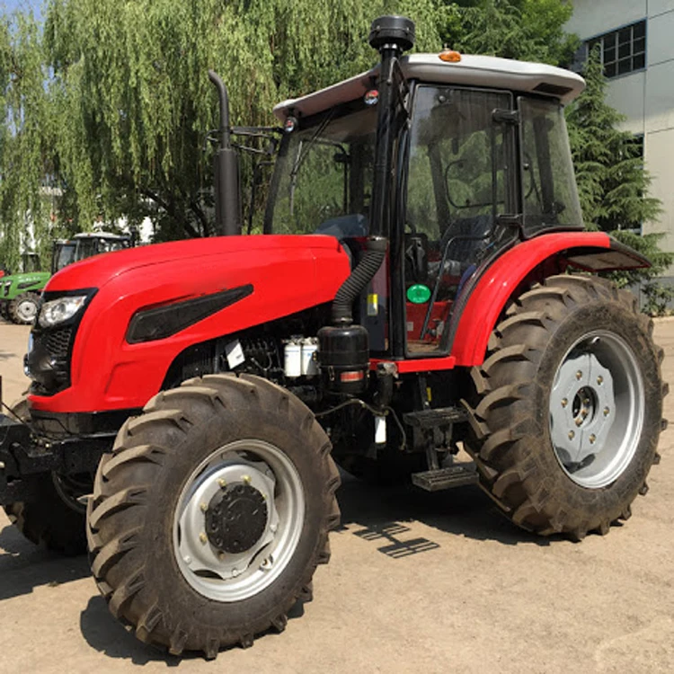 Гидравлический рулевой 3 6 тонн 4x4 100HP сельскохозяйственный трактор LT1000 для продажи