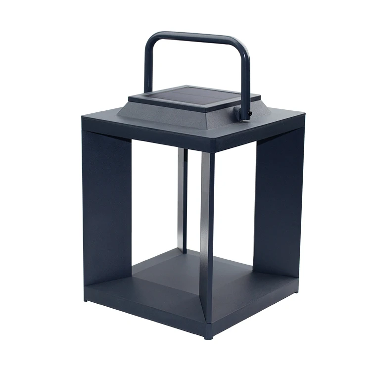 Modern wireless rechargeable landscape decorativelawn parterre garden pathway  deck solar lantern