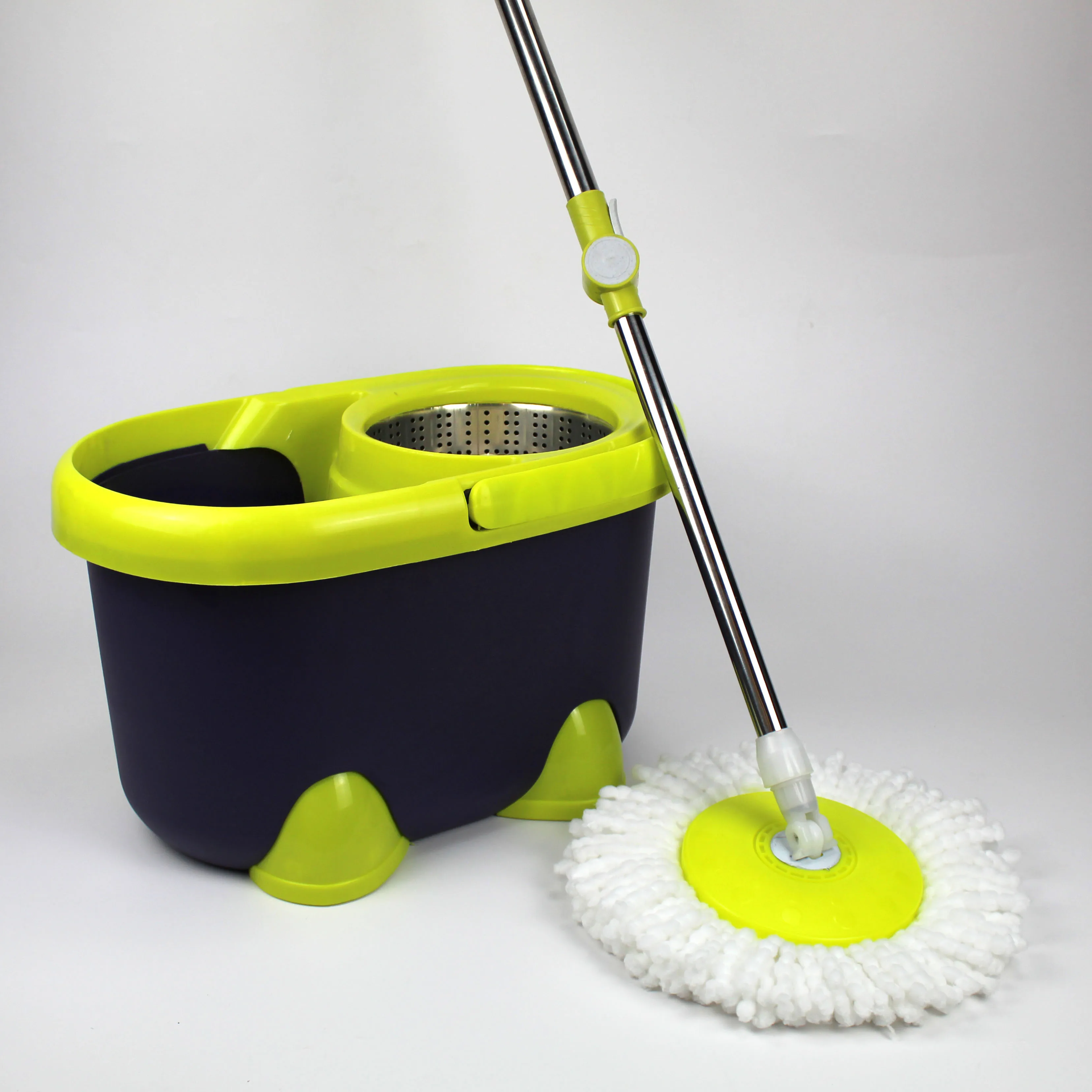 High Quality Floor Cleaning Mop and Bucket System Microfiber 360 Magic Spin Mop Supplier