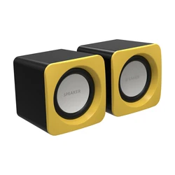 Portable Mini Computer Speaker 3.5mm Aux Audio Plug Desktop Laptop Speakers