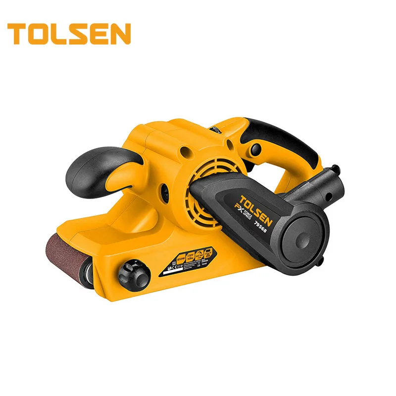 TOLSEN 79568 810 Вт 230 В 50 Гц горизонтальный широкий Электрический ленточный шлифовальный