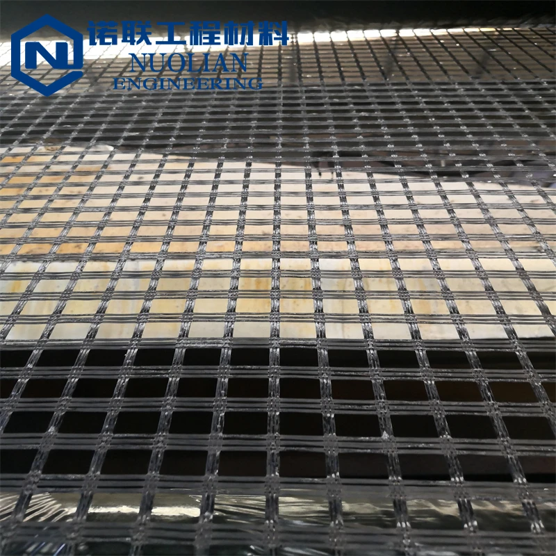 50-50KN 80-80KN 100-100KN 200-200KN Biaxial Fiberglass Yarn Geogrid Price for Bitume Road Repair Factory Price