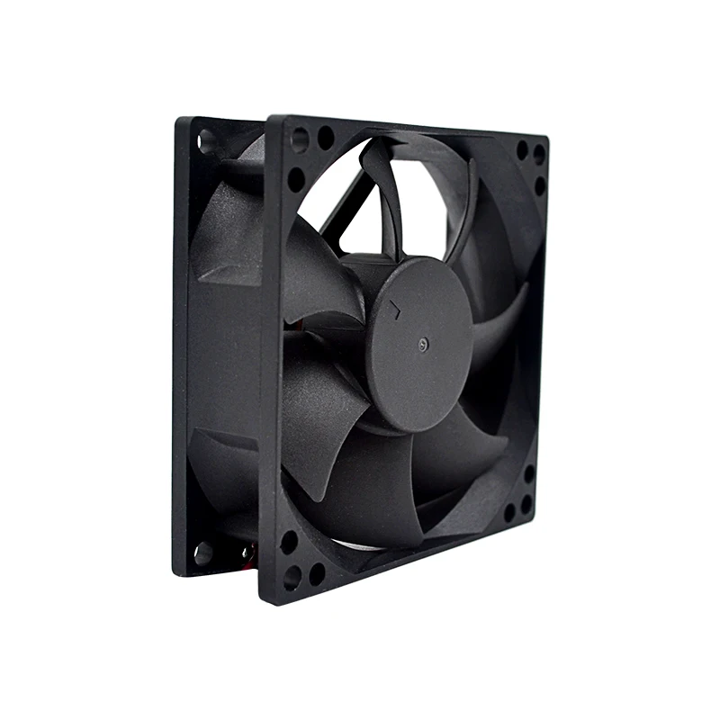 Hangdahui 80x80x25mm 4 pin pwm 80x80 axial fan cooling dc brushless axial fan 80*25mm axial cooling fan