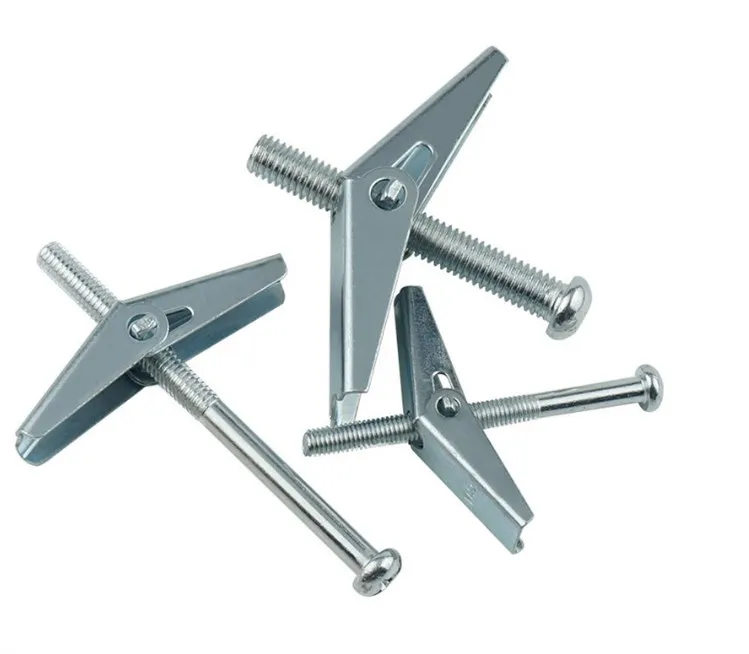 M4 M5 M6 M8 M10 Plasterboard Hollow Wall Cavity Wall Fixing Spring Toggle Anchor Ceiling Dry Wall Anchors No Bolt