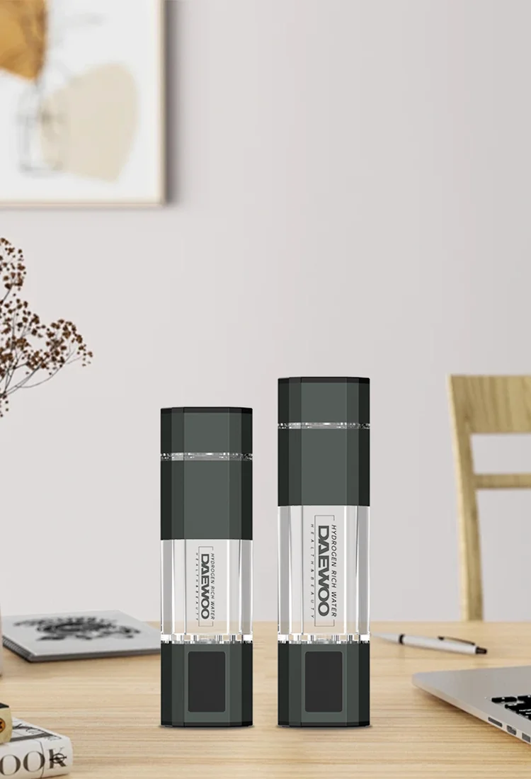 New Alkaline USB Hydrogen Bottle Rich Hydrogen Cup Produced using DuPont proton membrane materials
