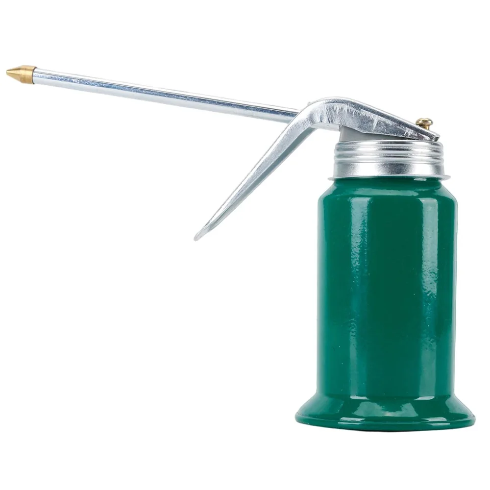 High Pressure Oil Spray Gun 300CC Transparent Lubricating Oil Can Plastic Oiling Pot 300Ml Trigger Pump