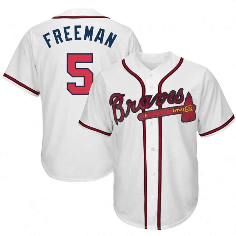 13 Ronald Acuna Jr. 5 Freddie Freeman 44 Hank Aaron 10 Jones Atlanta High quality Mens Baseball Jersey