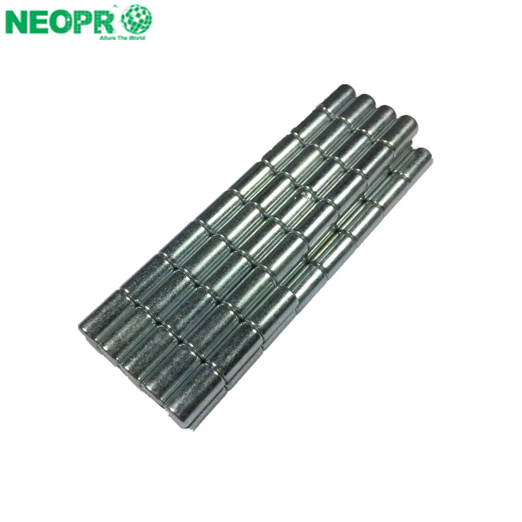 Cylinder  magnet countersunk magnet Customized Size