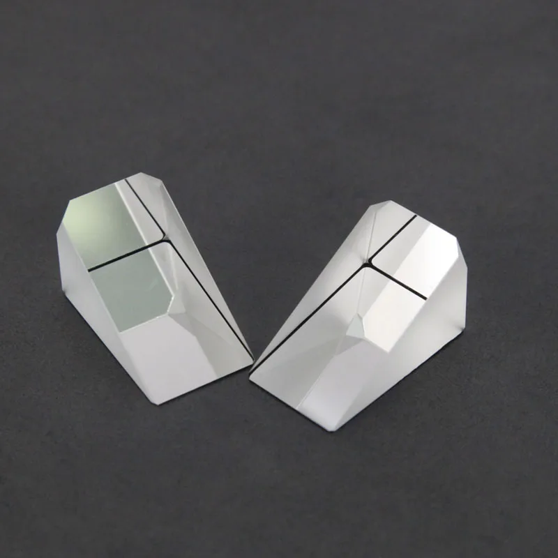 Зеркальная закругленная Призма К9 прямоугольная призма с черной краской