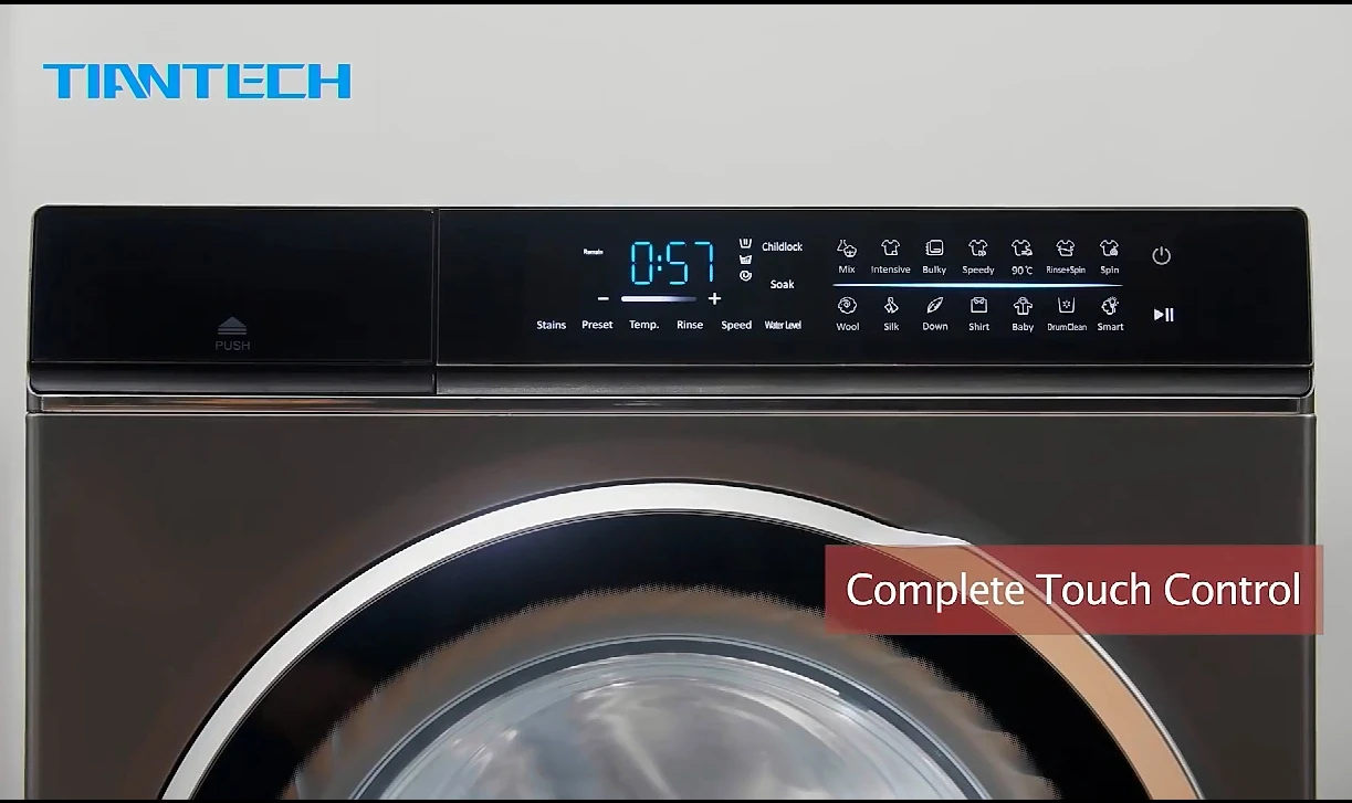 13kg Washer and Dryer Combo Front-Load Washing Machine for Home