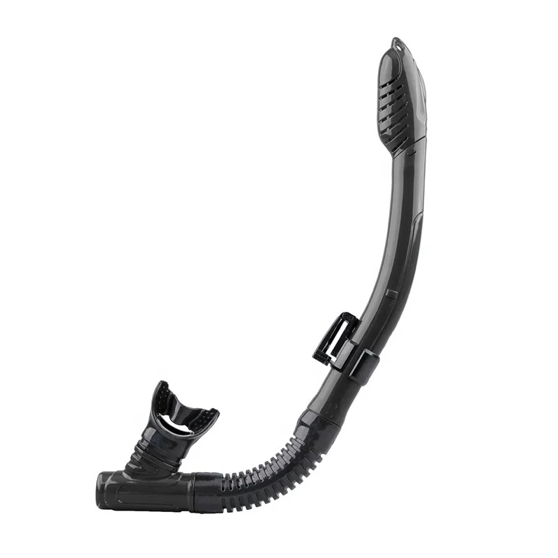 OEM/ODM сменный жидкий силиконовый кусающий Поликарбонат ПВХ взрослая полностью сухая дыхательная трубка Плавающий поплавок водонепроницаемое оборудование для дайвинга