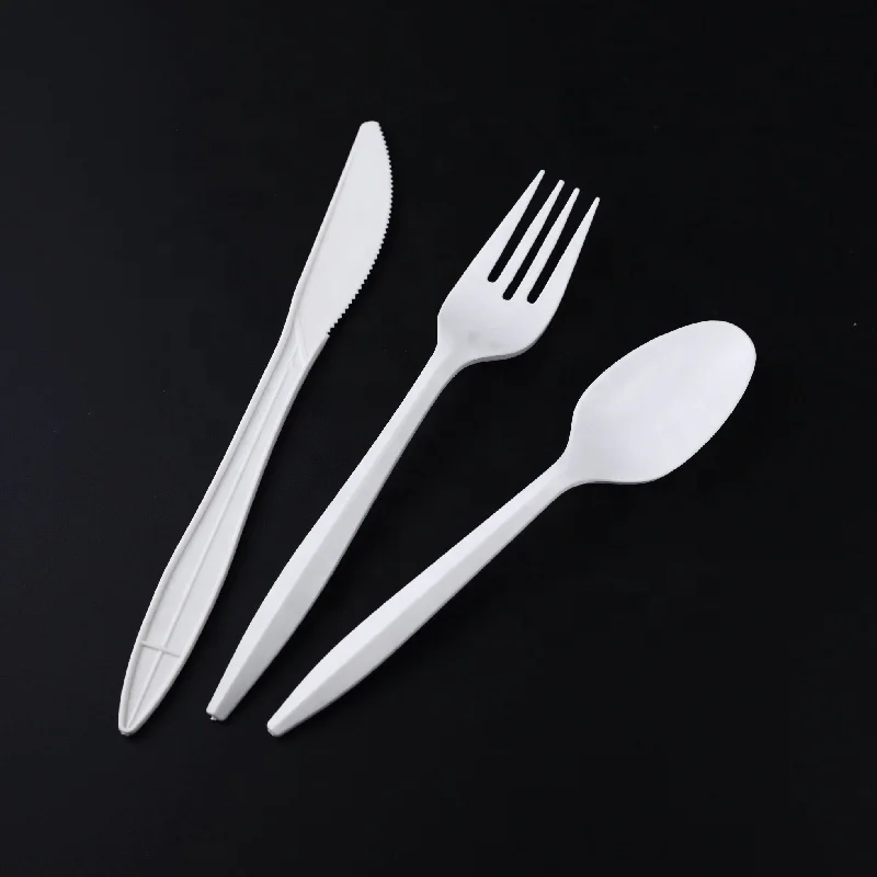 High quality pp cutlery set disposable fork and spoon knife dinnerware sets