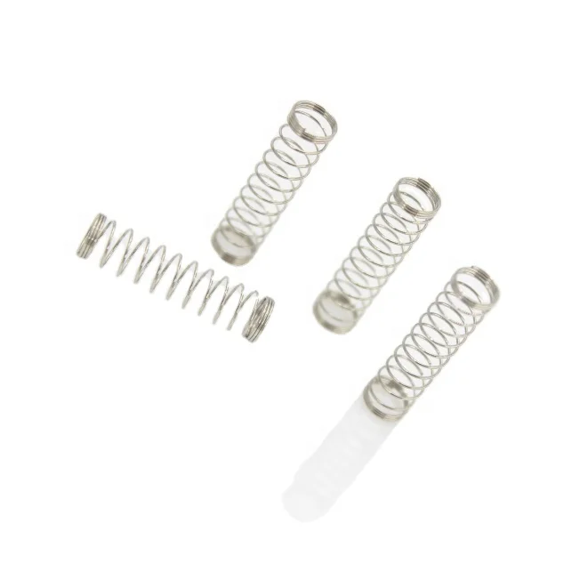 Auto Lathe Different Type Thin Wire Coil Close End Stainless Steel Compression Spring