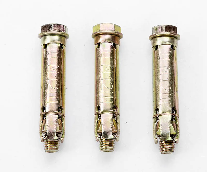 Length 40mm-300mm chemical wedge expansion m8 anchor bolt price 16mm 18mm hilti stainless steel wedge anchor bolts