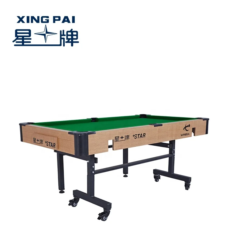 XWG01-6S star 6ft  kids tour snooker table children pool table