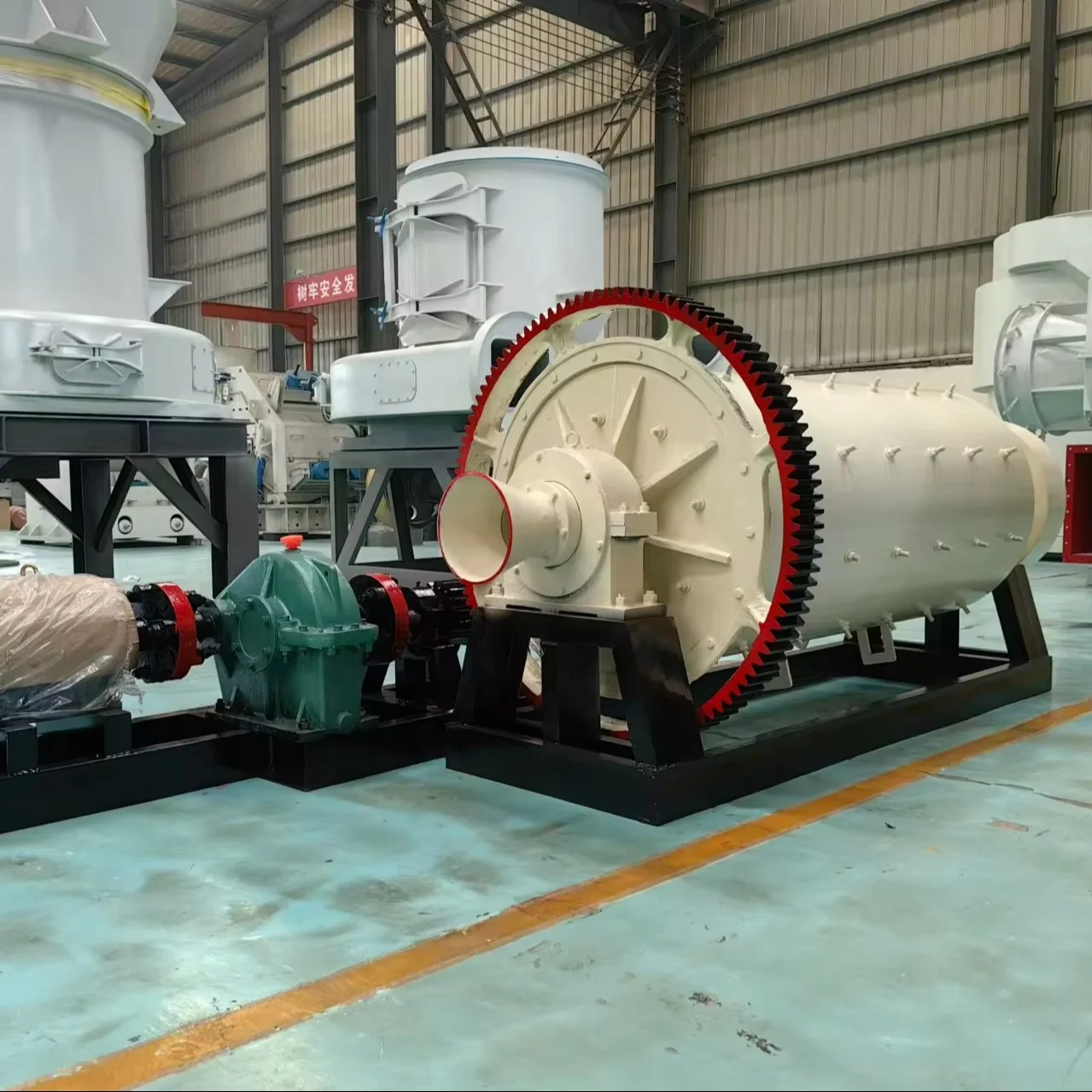 Factory Price Continuous Feed Planetary Ball Mill For Crushing Dolomite Silica Sand Copper Gold Ore