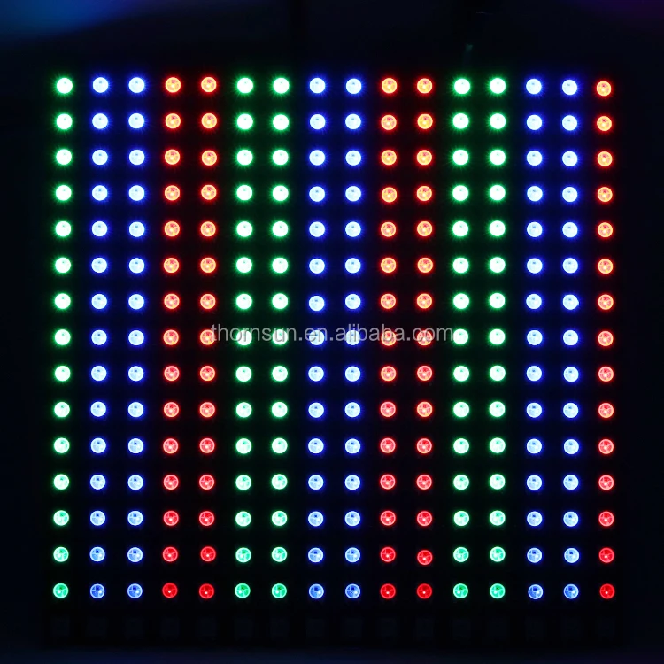 apa102 5050 5v 16x16 grid - 256leds/m rgb led pixel matrix