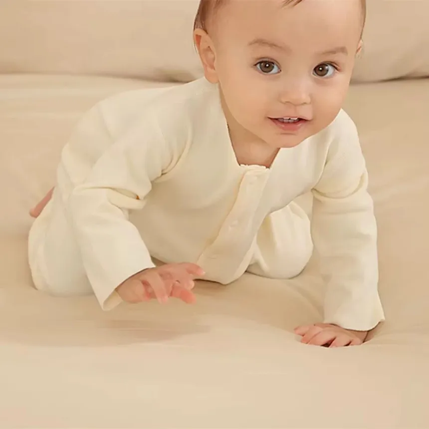 super soft warm customize knit baby jumpsuits cashmere baby clothes for unisex