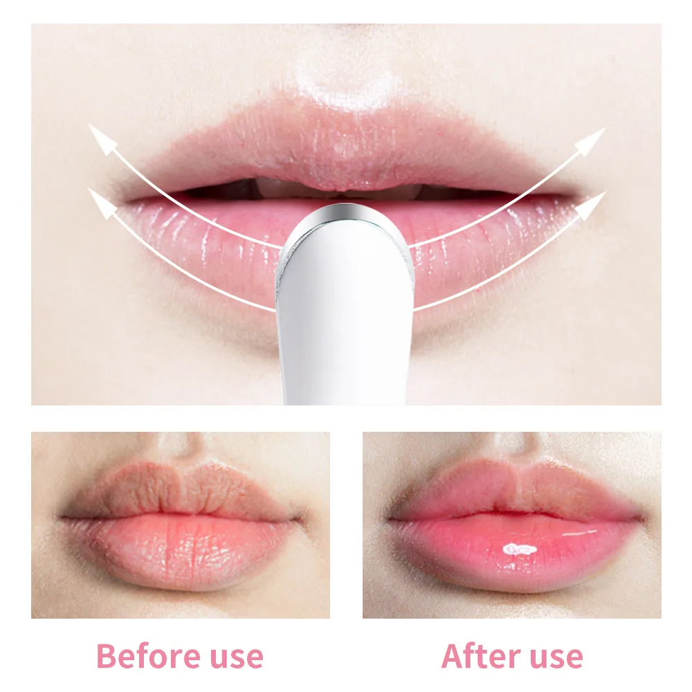 Mini lipstick Electric lip Plumper Home Use Beauty Equipment New 2024 best selling products lip plumping plumper led device pen