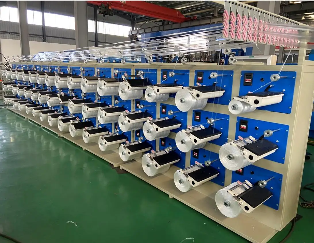 2023 Manufacturer extruder used to produce pp split film plastic rope net machine