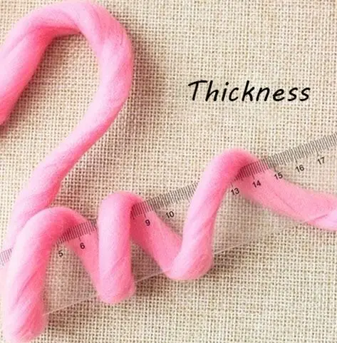 Nuanlu  Chunky Chenille Yarn Giant Arm Knitted Blanket Soft Baby Yarn multicolor In Stock