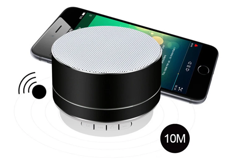 Mini portable wireless support UFD TF card FM with radio for mobile phone/pad/tablet/PC high fidelity mobile speaker