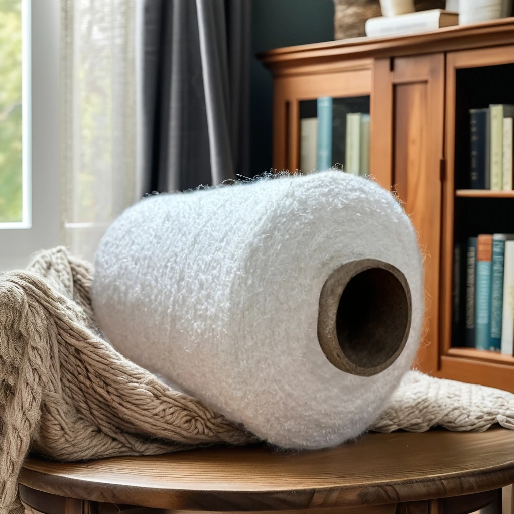 Fluffy And Comfortable Animal Feather Yarn Baby Socks Warm Cute Anti Boy Colorful Nylon Yarn For Knitting Feather Yarn