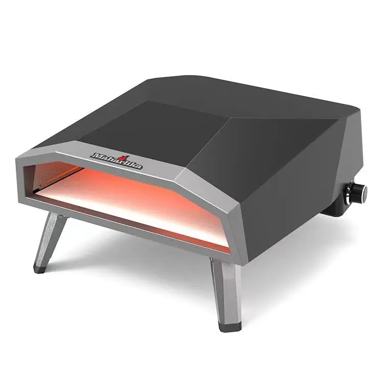 Popular Design Table Top 12 Inch Stone Pizza Maker  Mini  Portable Gas Pizza Oven   For Indoor Outdoor Garden  campingCamping