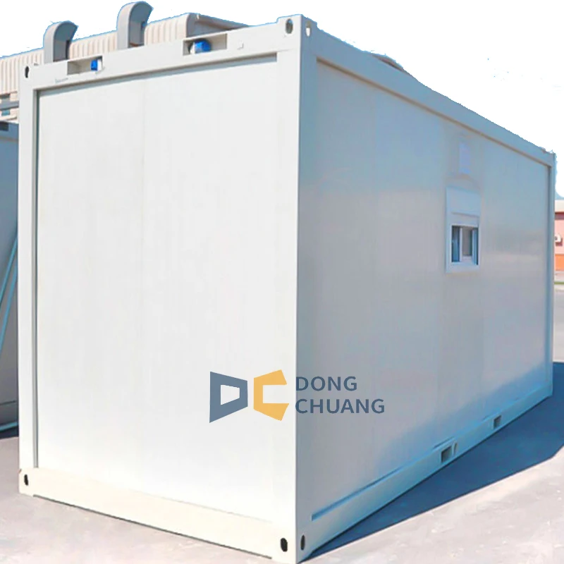 prefab container flat pack home single building 1 storey prefabricated house with toilet for suriname