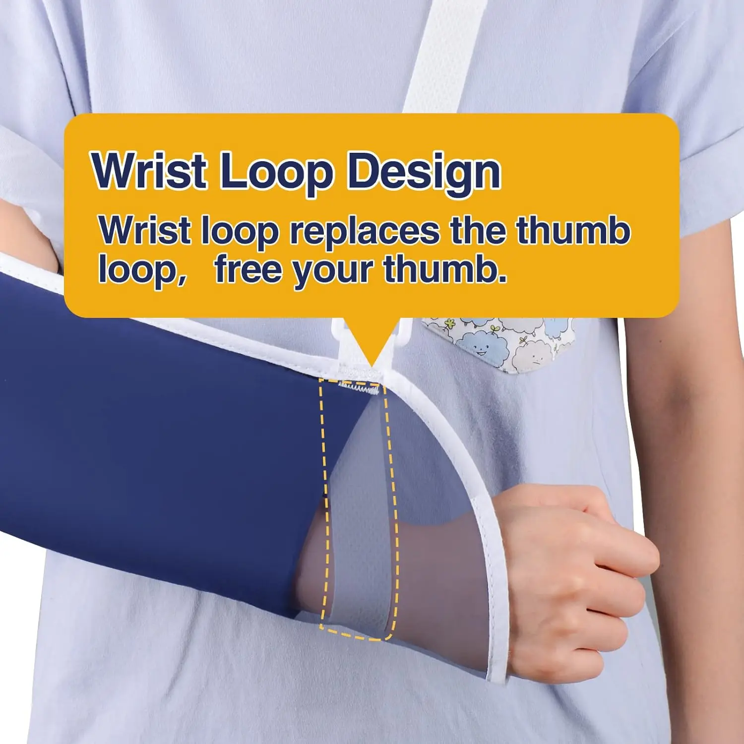 HKJD adjustable orthopedic fracture shoulder strap pouch arm sling broken arm sling shoulder support