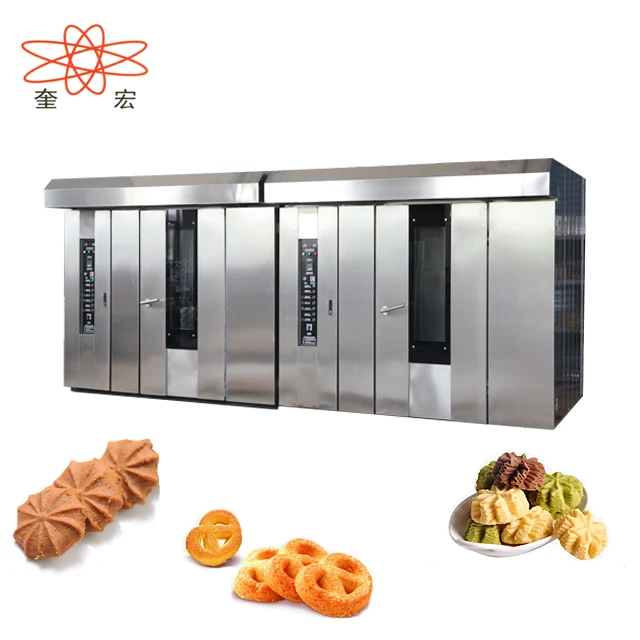 High efficient 32 trays rotary bakery oven