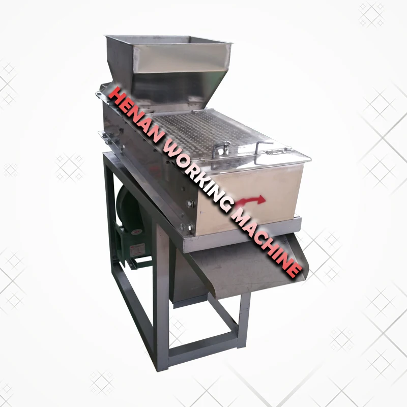 dry peanut skin peeling machine for roasted peanut red skin peanut roasting and peeling mini machine peeling