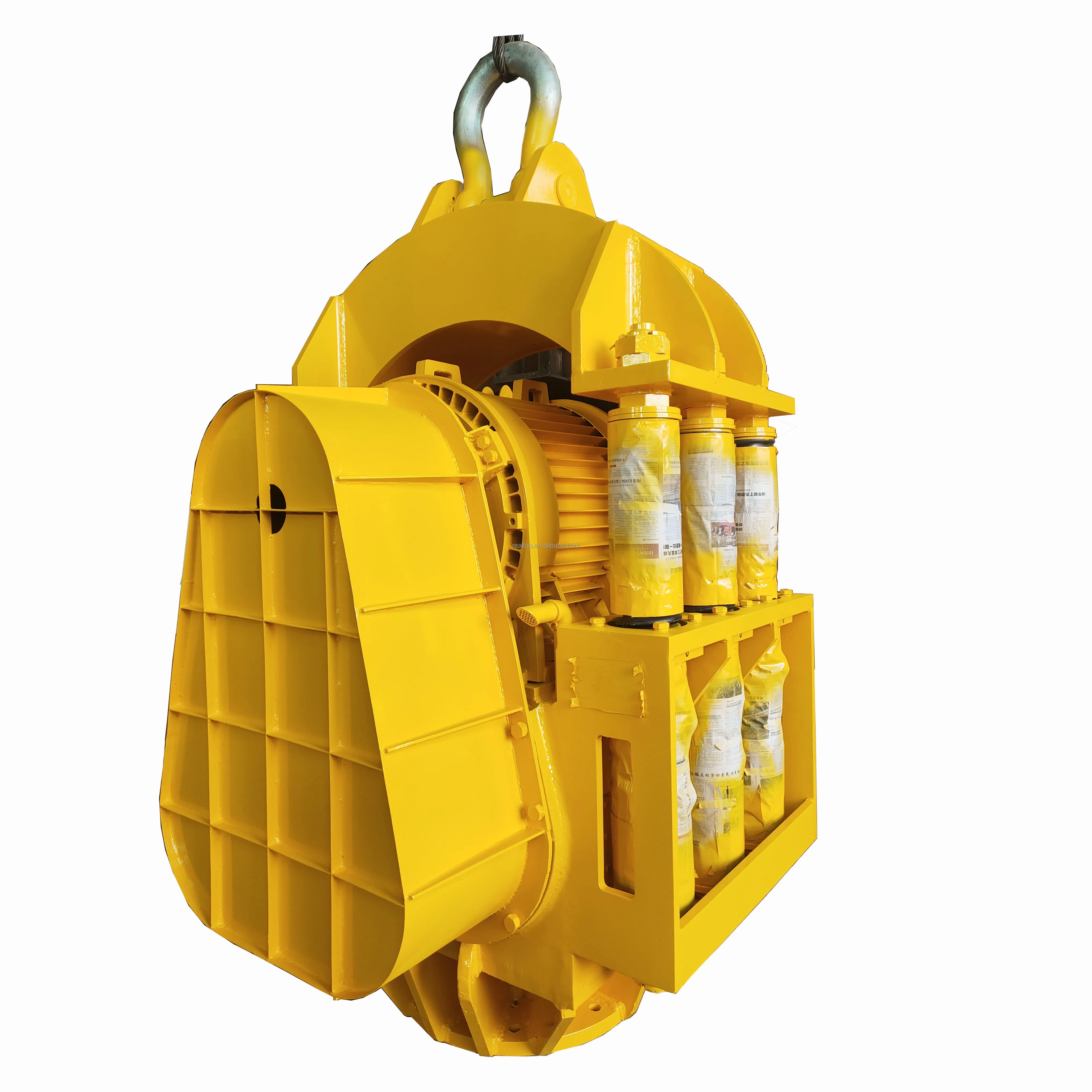 150kw electric vibro hammer,  piling hammer, crane type pile driver for steel pipe pile