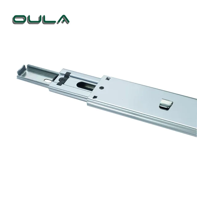 45mm 10 Inches Heavy Duty Ball Bearing Drawer Undermount Hook Slides Rail for Kitchen Cabinets Home Bedroom Furniture Hardware