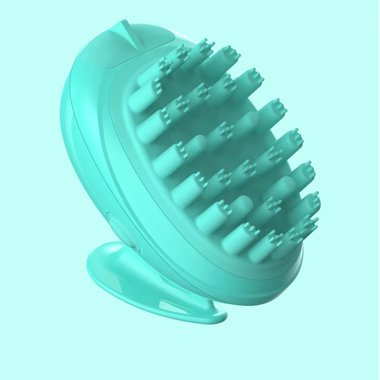 
Hair Scalp Massager Brush - Silicone Manual Scalp Head Massager Shampoo Brush Head Skin Cleaning Care 