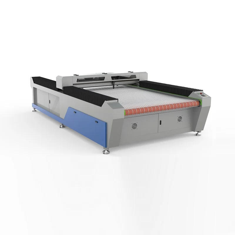 1620 1625 1630  co2 auto feeding laser cutting machine for car seat cover plush toy cloth organic glass