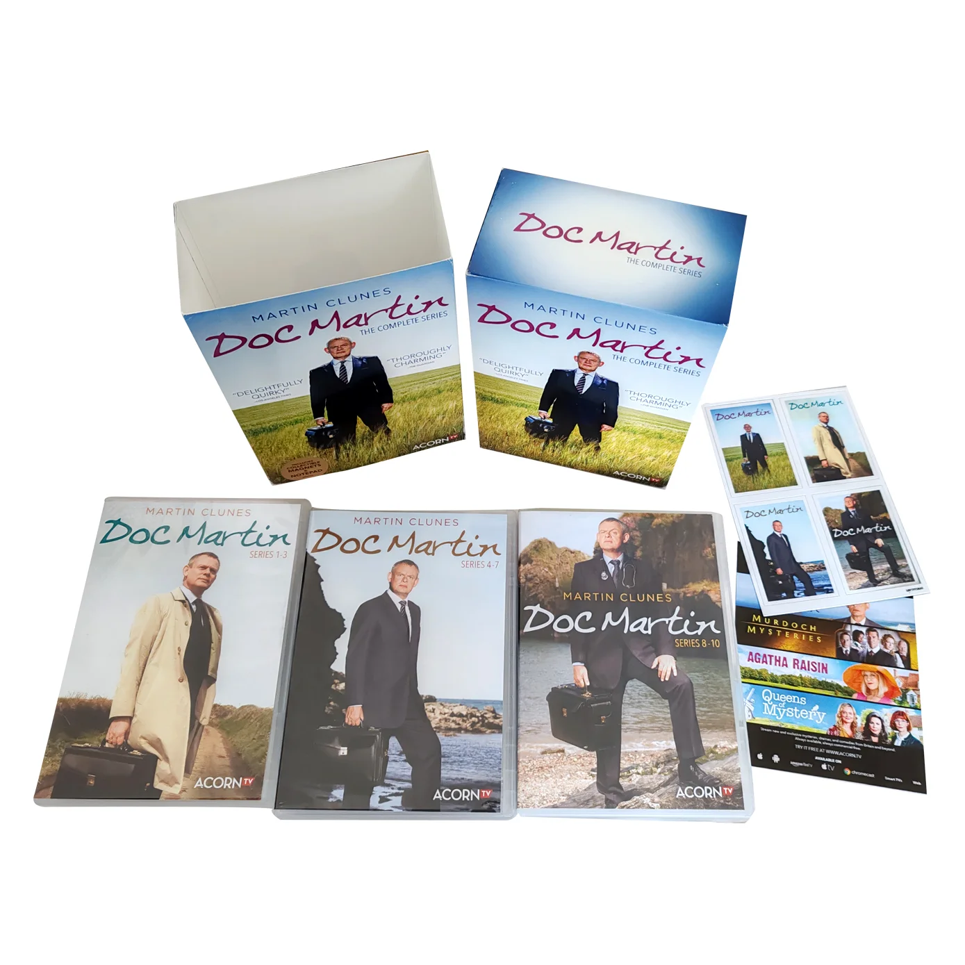 Doc Martin Season 1-10 27discs high quality & best selling DVD movies TV series fast free shipping wholesale dvd manufacturer