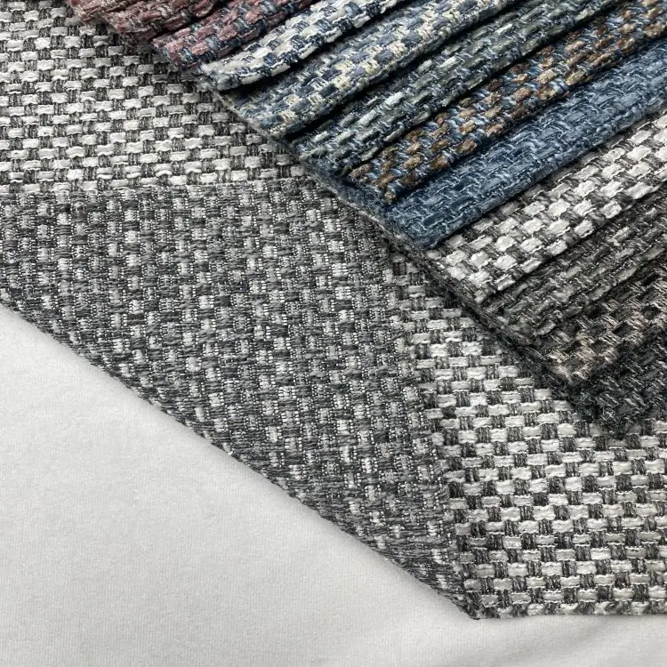 Wholesale Cheap Sofa Cushion Covers Chenille Damask Upholstery Fabric