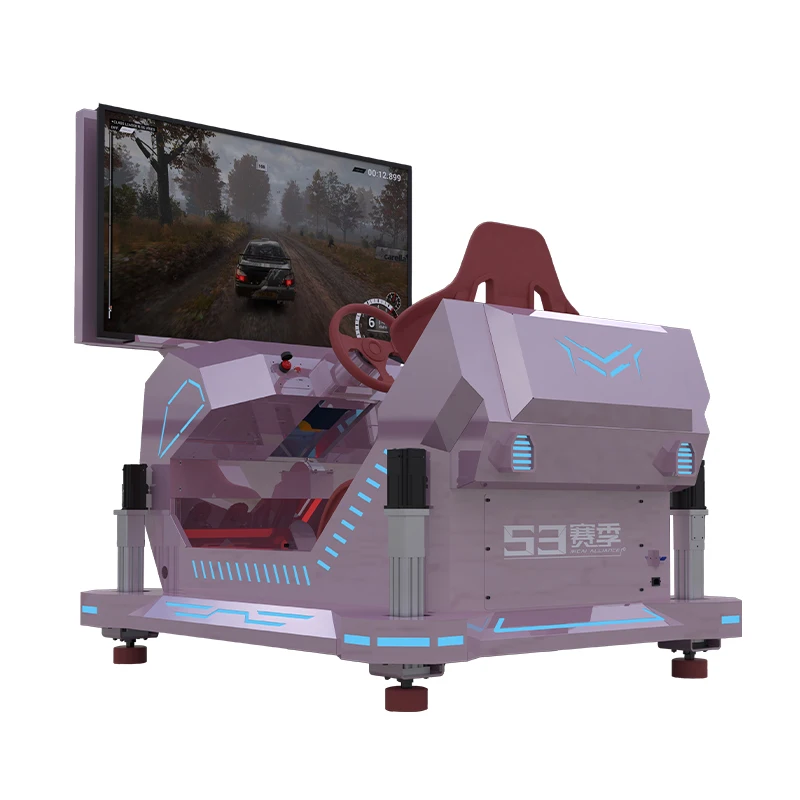 360 Vr симулятор 1 человек игры обогнал гоночный автомобиль гоночный игровой автомат симулятор
