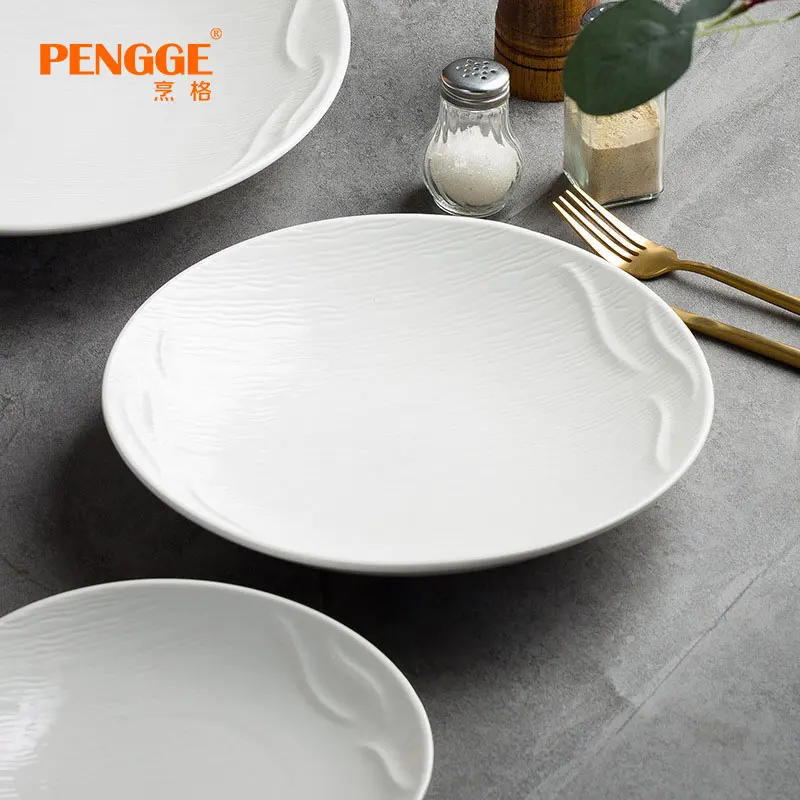 Creative home high-end deep plate minimalist pasta restaurant ins style hotel ceramic tableware