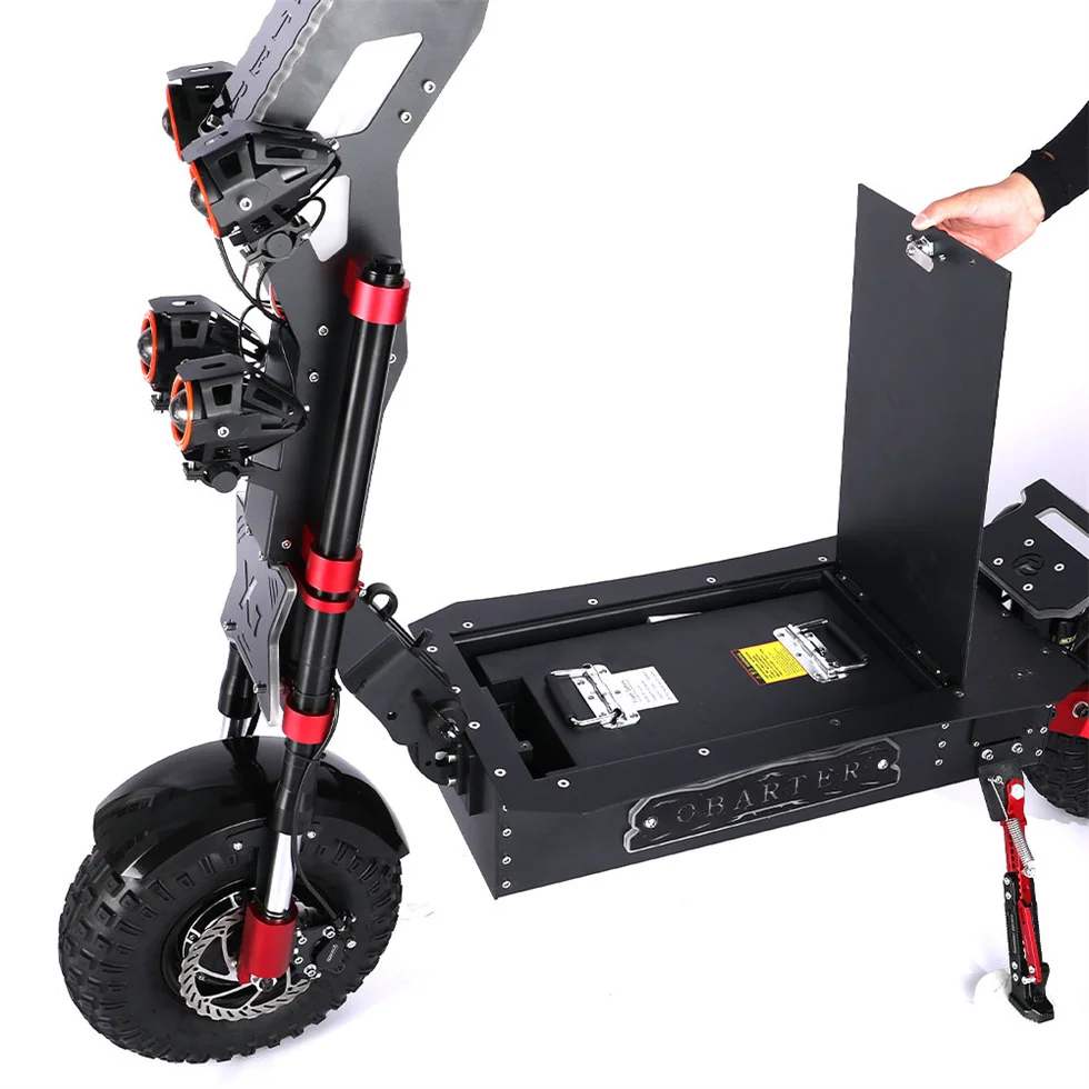 New Arrivals Trotinette Electrique 10000W 8000W Waterproof All Terrain Electric Scooter 14 Inch 72V E Scooter