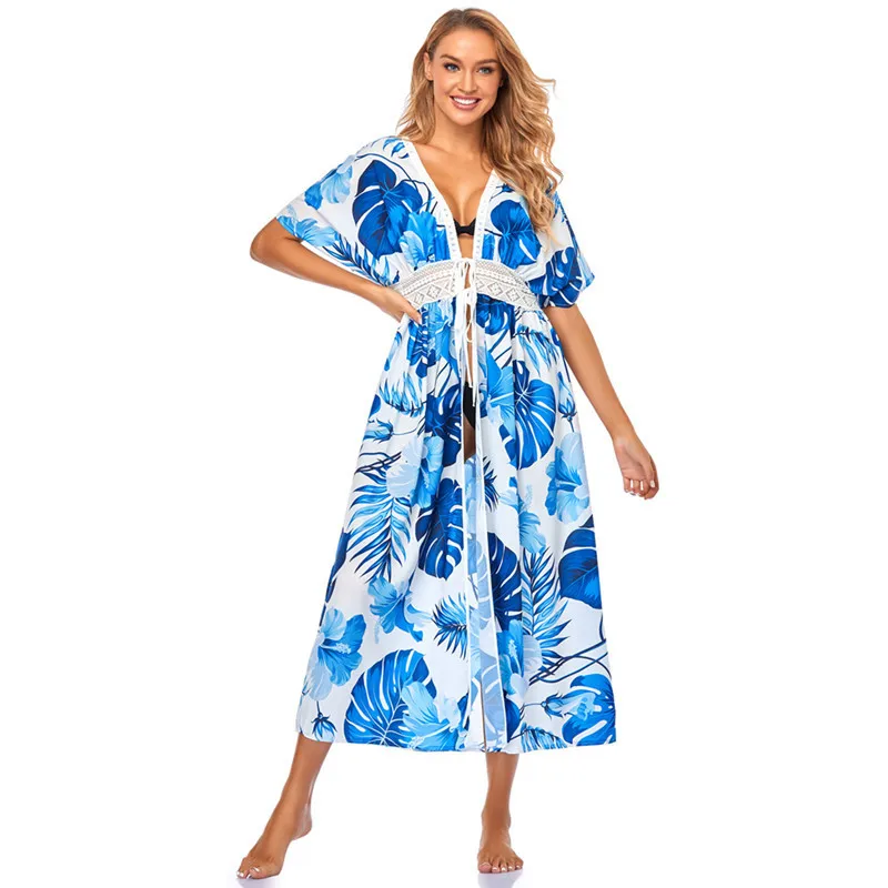 Women Beach Dresses Summer Bikini Cover Ups Beach Dress 2023